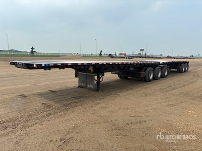 2019 BWS 32 ft Super B-Train Lead Flatbed Trailer