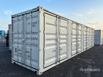 40 ft High Cube Multi-Door Storage Container