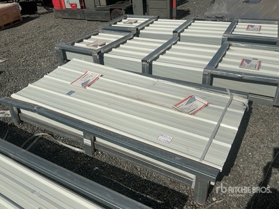 Quantity of (200) 2026 SUNTOP S2134C-200 Corrugated Galvalume Steel Panels (Unused)