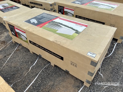 2026 SUNTOP SC2040B 20 ft x 40 ft Enclosed Carport (Unused)