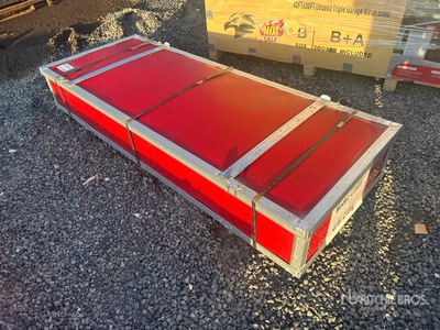 2026 Gold Mountain C2020-300gsm PE 20 ft x 20 ft Dome Container Shelter (Unused)