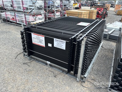 Quantity of (32) 2026 SUNTOP S0608-32 8 ft x 6 ft Powder Coated Wrought Iron Vallas (Unused)