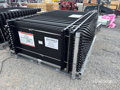 Quantity of (32) 2026 SUNTOP S0608-32 8 ft x 6 ft Powder Coated Wrought Iron Vallas (Unused)