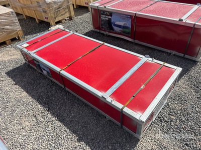 2026 Gold Mountain C2020-300gsm PE 20 ft x 20 ft Dome Riparo di Contenitori (Unused)