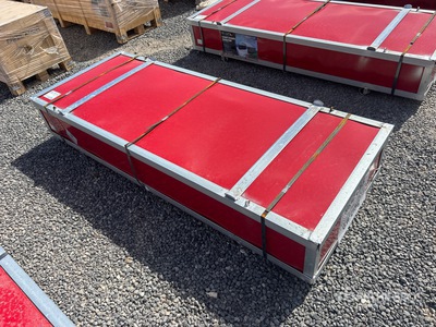 2026 Gold Mountain C2020-300gsm PE 20 ft x 20 ft Dome Riparo di Contenitori (Unused)