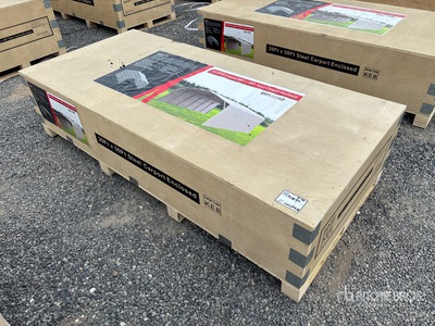 2026 SUNTOP SC2030B 20 ft x 30 ft Enclosed Carport (Unused)