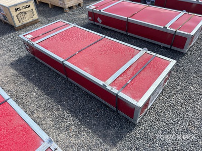 2026 Gold Mountain C2020-300gsm PE 20 ft x 20 ft Dome Riparo di Contenitori (Unused)