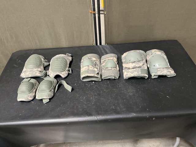 (14) Pairs of Elbow Pads, (20) Pairs of Knee Pads & Assorted Items