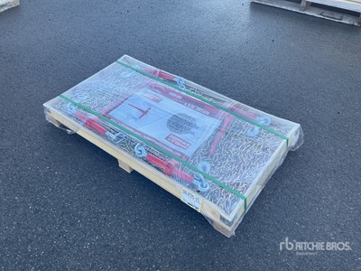 Quantity of (5) 2026 Suihe BC-5400 5400 lb Ratchet Binders & (10) 20 ft Chains (Unused)