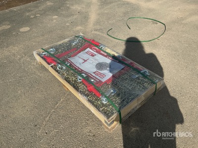 Quantity of (5) 2026 Suihe BC-9200 9200 lb Ratchet Binders & (10) 20 ft Chains (Unused)