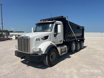 2017 Peterbilt 567 8x4 Tri/A Dump Truck