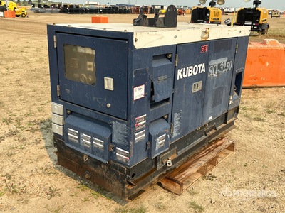 Kubota SQ-3250-CAN-SW 25 kVA Skid-Mounted Generator Set