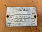Serial Number / VIN