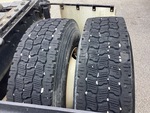Underbody with Left Rear Drive Tires