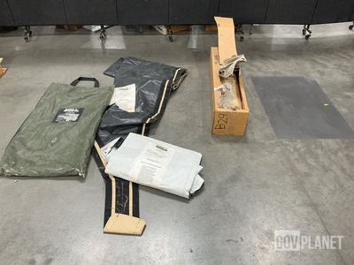 (55') of Solid Rubber Sheet, (2) Seal Sheets, (2) Boot Walls & Assorted Items