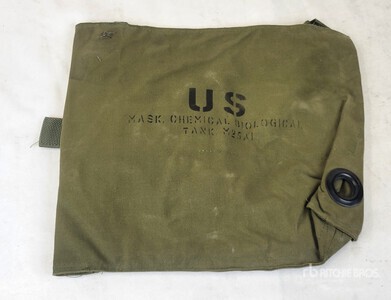 (188) U.S. G.I. OD Gas Mask Bags