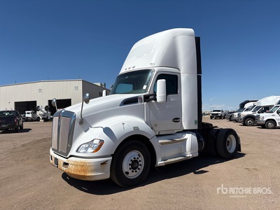 2015 Kenworth T-680 4x2 S/A Day Cab Truck Tractor