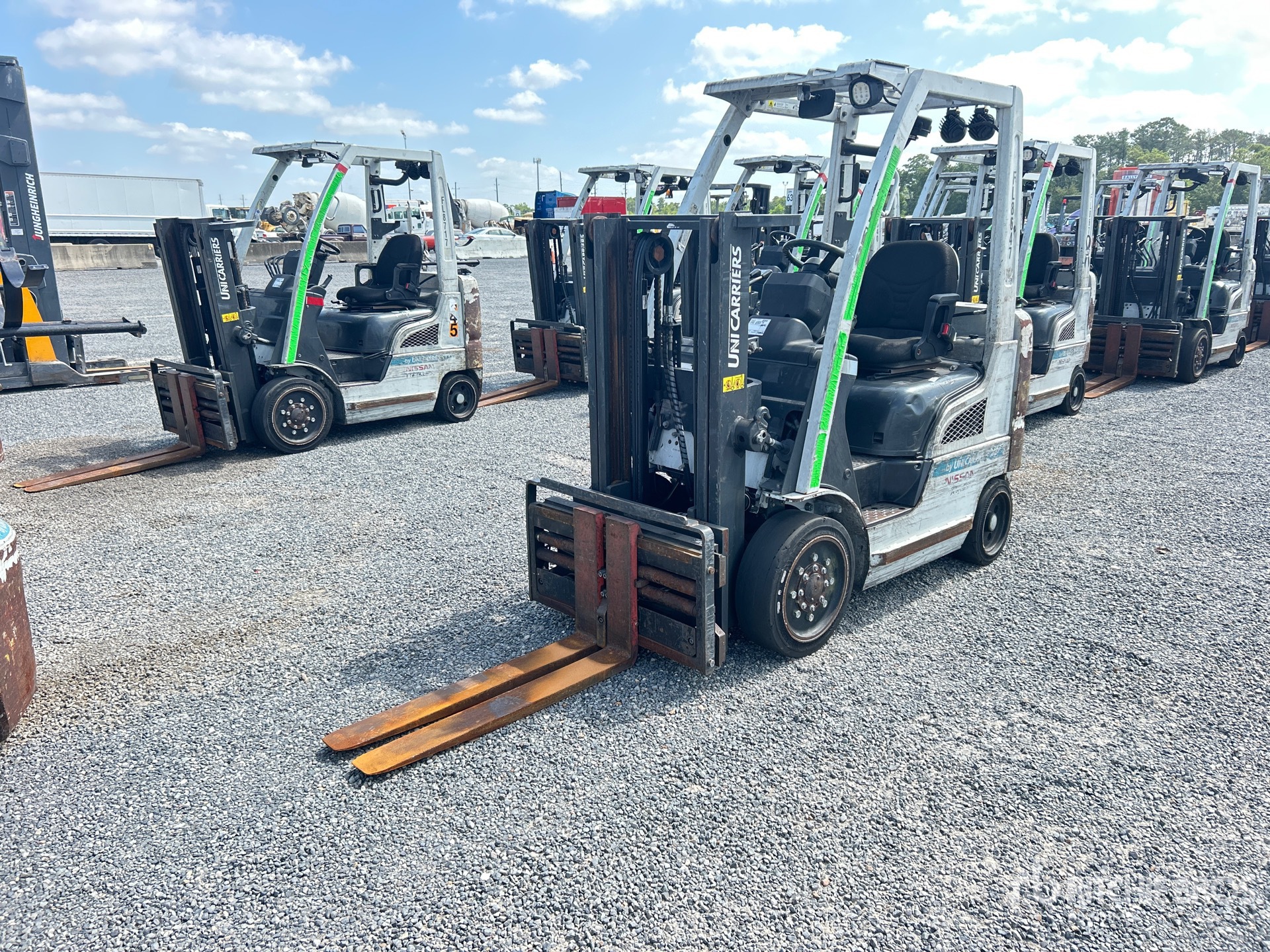 2014 UniCarriers MCP1F2A20LV 4000 lb Cushion Tire Forklift