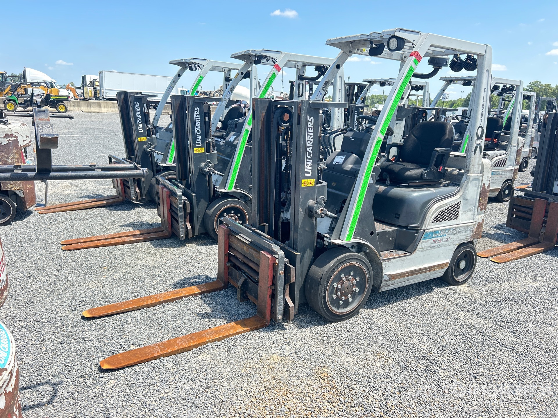 2014 UniCarriers MCP1F2A20LV 4000 lb Cushion Tire Forklift