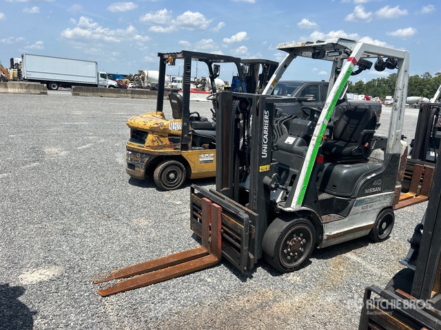 2014 UniCarriers MCP1F2A20LV 4000 lb Cushion Tire Forklift (Inoperable)