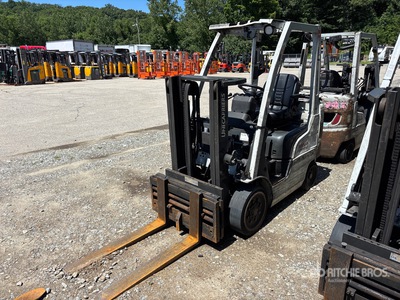 2013 Nissan MCP1F2A20LV 4000 lb Cushion Tire Forklift