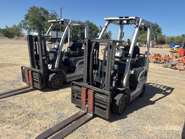 2015 UniCarriers MCP1F2A20LV 4000 lb Cushion Tire Forklift