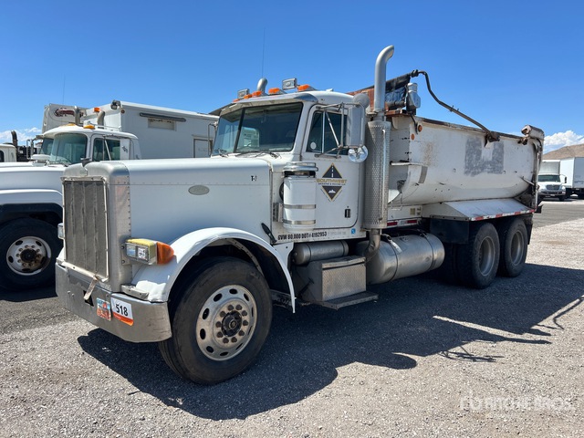 1998 Peterbilt 379 6x4 Transfer T/A Dump Truck
