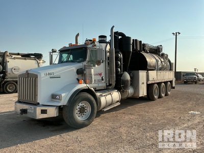 Vactor on 2015 Kenworth T800 8x6 ハイドロバキュームトラック