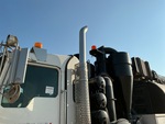 Engine with Exhaust System
