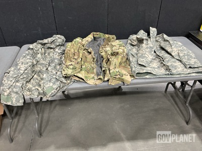 (29) Cold Weather Parkas, (12) Wet Weather Jackets & Assorted Items