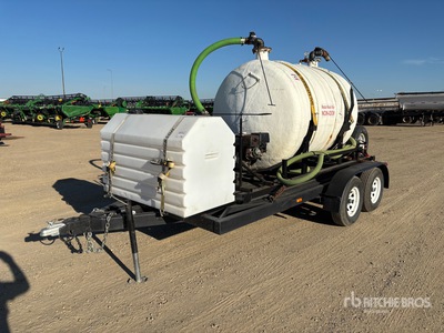 2026 Ubilt 15 ft T/A Waste Water Collection Utility Trailer