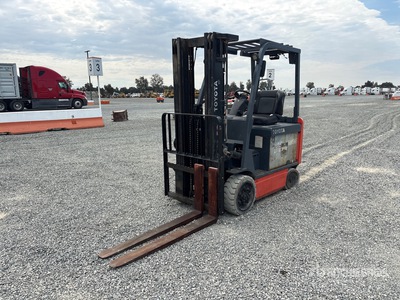 2015 Toyota 8FBCU32 6300 lb Electric Forklift