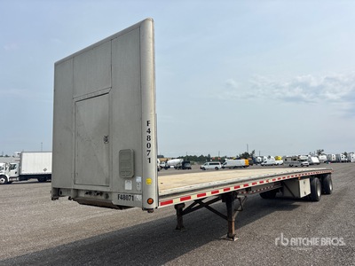 2005 Chaparral 48 ft T/A Spread Axle Flatbed Trailer
