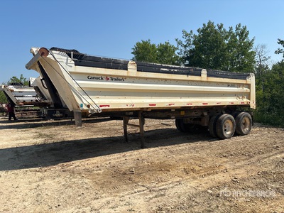 2007 Canuck 25 ft T/A End Dump Trailer