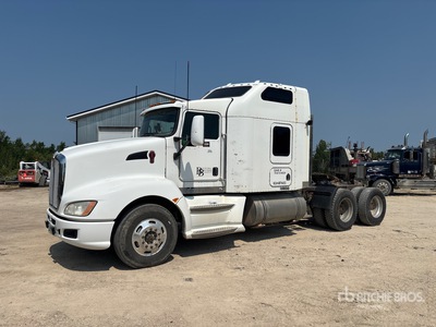2008 Kenworth T600 6x4 T/A Sleeper Truck Tractor