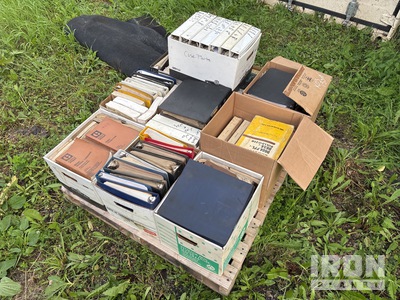 Quantity of Assorted Caterpillar Manuals