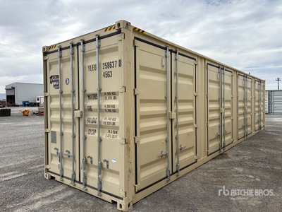 2026 40 ft High Cube Multi-Door Storage Container