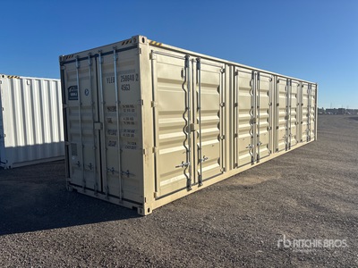 2026 40 ft High Cube Multi-Door Open-Sided Storage Container