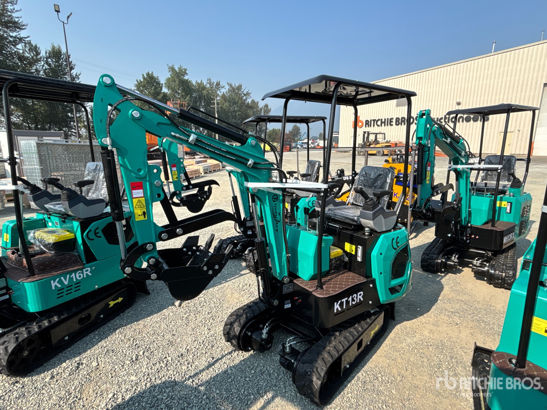 2026 CFG KV16R Mini Excavator (Unused)