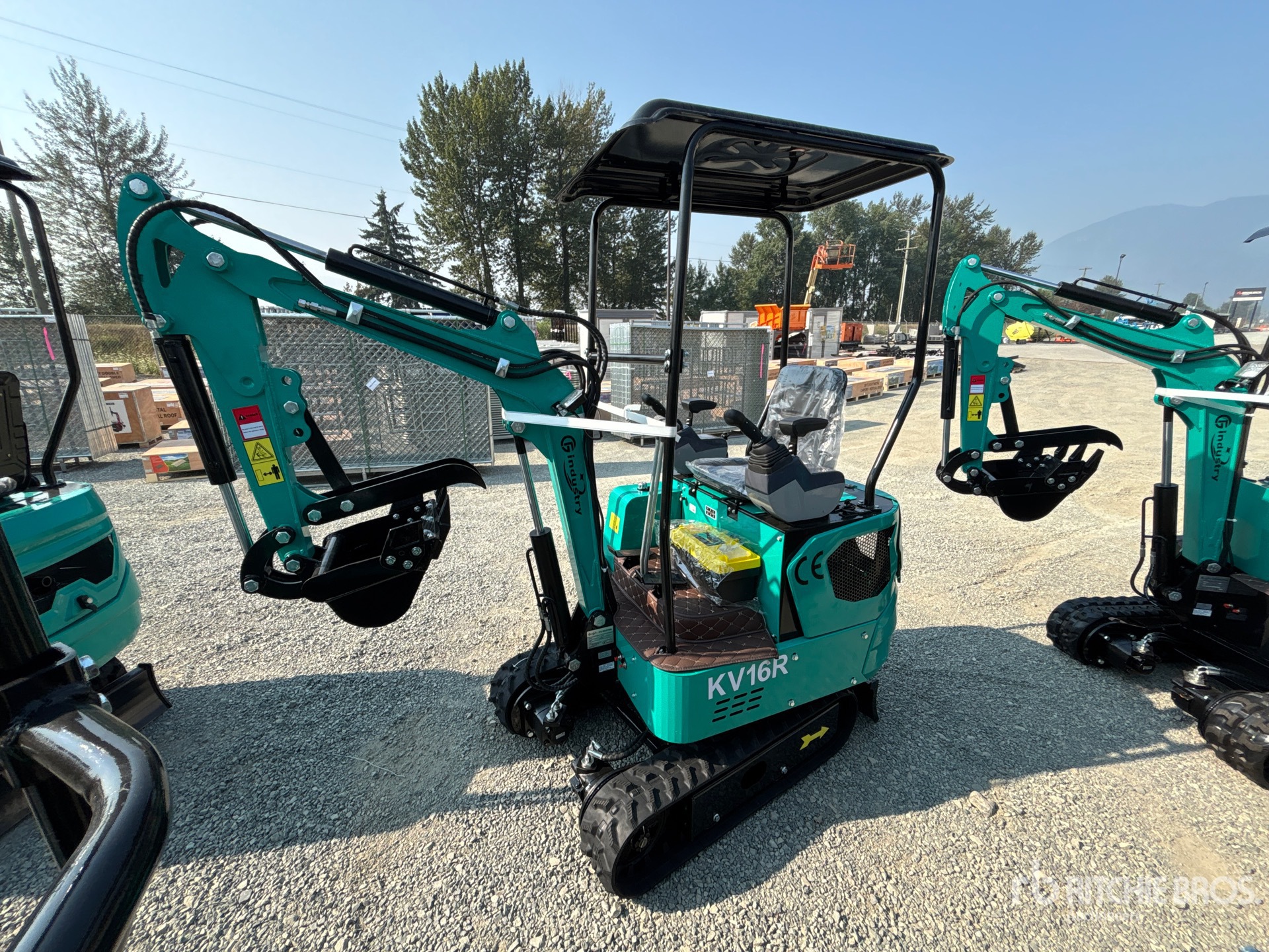 2026 CFG KV16R Mini Excavator (Unused)