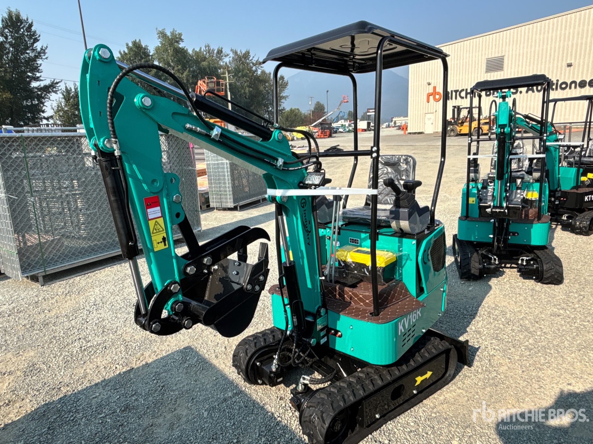 2026 CFG KV16R Mini Excavator (Unused)