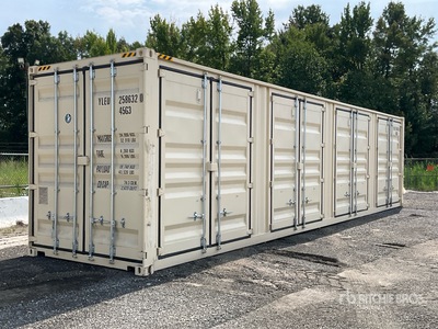2026 40 ft High Cube Multi-Door Storage Container
