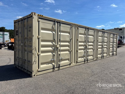 2026 40 ft High Cube Multi-Door Contenedor de almacenamiento
