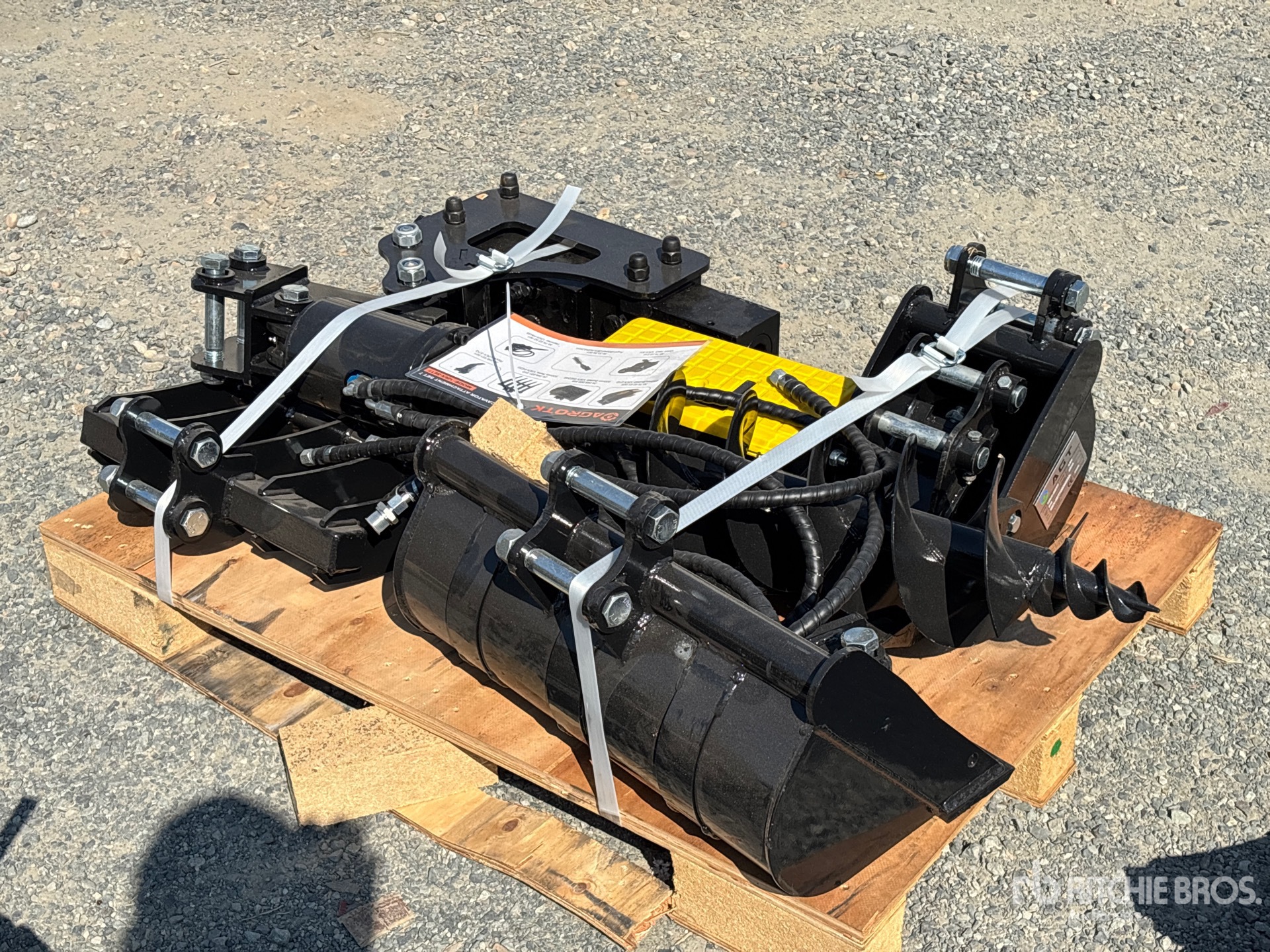 Quantity of (7) 2026 AGT 12EX-SET7 Mini Excavator Attachment Set (Unused)