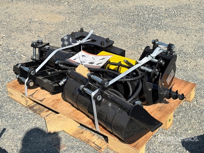 Quantity of (7) 2026 AGT 12EX-SET7 Mini Excavator Attachment Set (Unused)