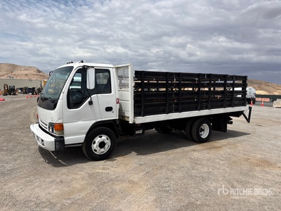 1996 Isuzu NPR 4x2 Flatbed Truck