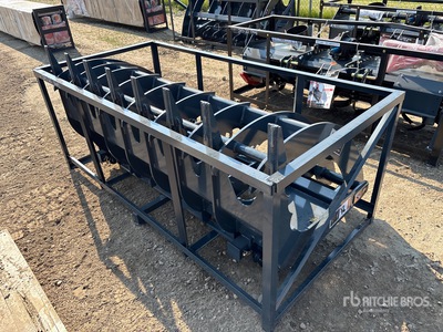 StanForge RG72 72 in Skid Steer Root Rake (Unused)