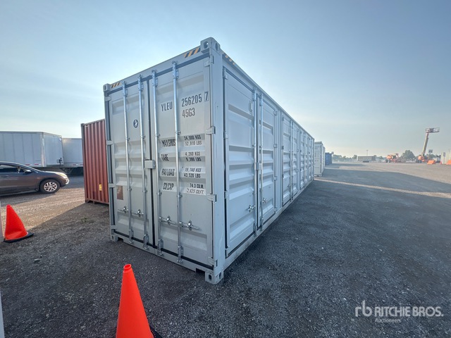 2026 40 ft High Cube Multi-Door Storage Container