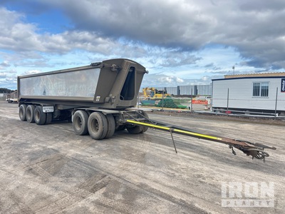 2021 Hercules 8.8 m 5/Axle Dog Drawbar End Dump Trailer