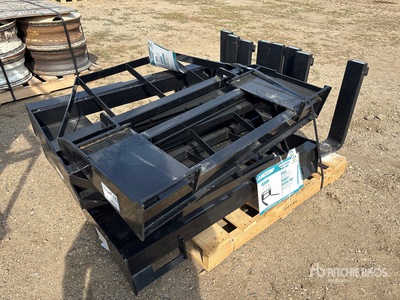 Quantity of (4) 2026 Mower King SA 42 in Skid Steer Forks (Unused)